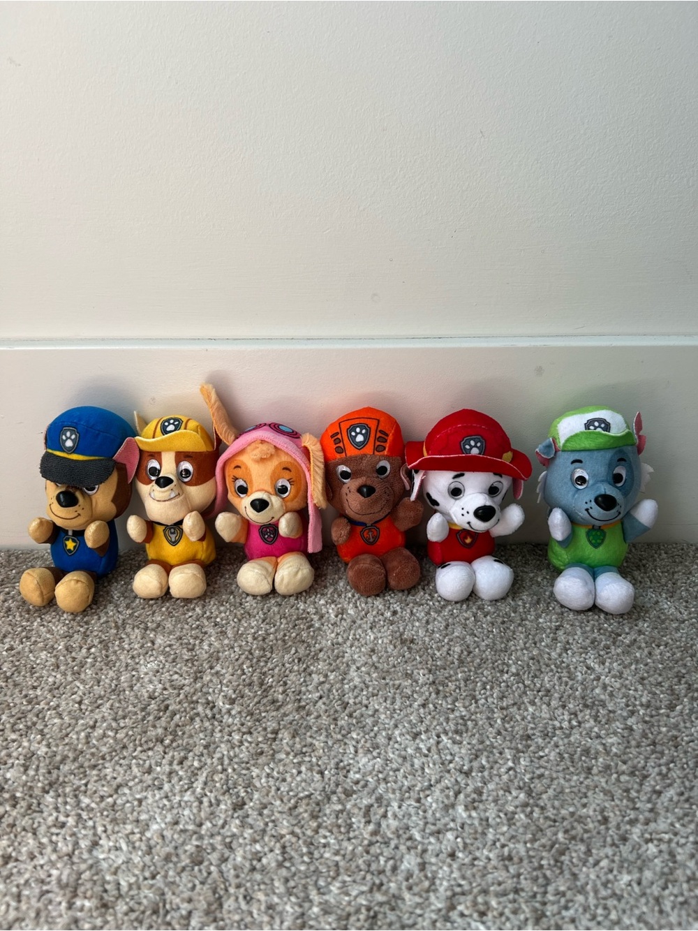 Paw Patrol Mini Plush Set